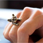 Adjustable French Bulldog Ring