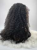 Kinky curly lace front wig