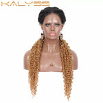 Lace Front Dutch Twin-Braid Wig in 27/613