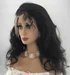 22 inch lace front wig made of virgin Indian hair