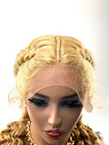 Lace Front Dutch Twin-Braid Wig in 27/613