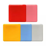 Colorful square mask storage box