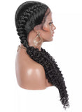 Lace Front Dutch Twin-Braid Wig in 27/613