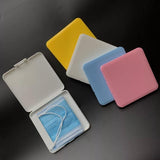 Colorful square mask storage box