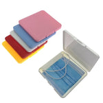 Colorful square mask storage box