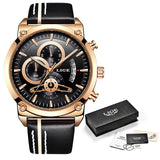 Men's chronograph waterproof sport watch