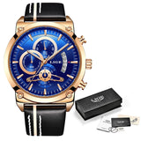 Men's chronograph waterproof sport watch