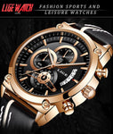 Men's chronograph waterproof sport watch