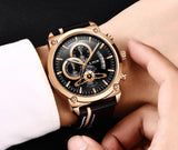 Men's chronograph waterproof sport watch