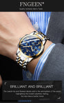 Men’s fashionable business dress watch