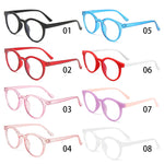 Children's Round Anti-blue Light Eyeglasses with Ultra Light Frame